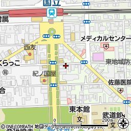 ナイスアーバン国立大学通り周辺の地図