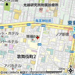 セブンイレブン歌舞伎町２丁目店周辺の地図