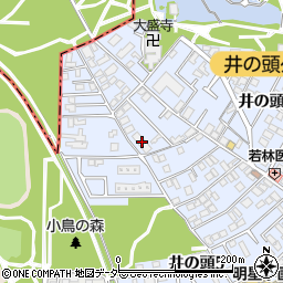 東亜合成化学工業井の頭社宅周辺の地図