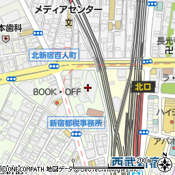 タイムズ西新宿プライムスクエア駐車場周辺の地図