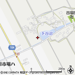 千葉県匝瑳市上谷中679周辺の地図