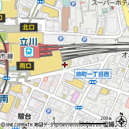 2000円 食べ放題飲み放題 居酒屋 おすすめ屋 立川店周辺の地図