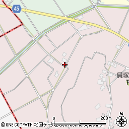 千葉県匝瑳市貝塚477-1周辺の地図