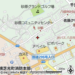 千葉県匝瑳市八日市場イ2667周辺の地図