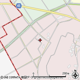 千葉県匝瑳市貝塚283周辺の地図