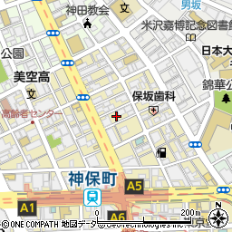 東京都千代田区神田神保町1丁目40周辺の地図
