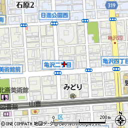 東京都墨田区亀沢周辺の地図