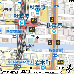 東京都千代田区神田佐久間町1丁目周辺の地図