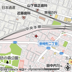 東京都立川市柴崎町2丁目7周辺の地図