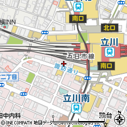 ベローチェ立川柴崎町二丁目店周辺の地図