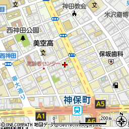 東京都千代田区神田神保町2丁目22周辺の地図