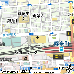 レプシィムローリーズファーム　アルカキット錦糸町店周辺の地図