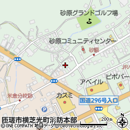 千葉県匝瑳市八日市場イ761周辺の地図
