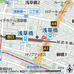 肉食堂 優周辺の地図