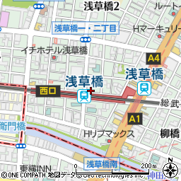 浅草橋クリアデンタルオフィス周辺の地図