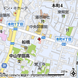 有限会社矢村ミシン商会周辺の地図