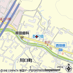 東京都八王子市川口町3405周辺の地図