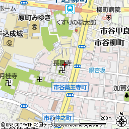 東京都新宿区市谷薬王寺町16周辺の地図