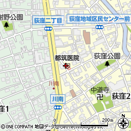 都筑外科形成外科医院周辺の地図