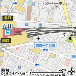 ABCクリニック　立川院周辺の地図