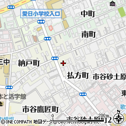 東京都新宿区納戸町2周辺の地図