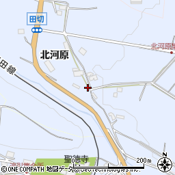 長野県上伊那郡飯島町田切517-4周辺の地図