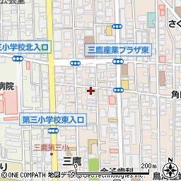 ニチイのほほえみ三鷹周辺の地図