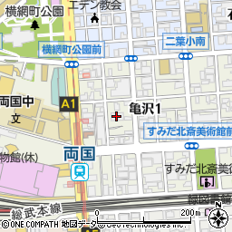 株式会社ダイショー　東京本社周辺の地図