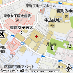 東京女子医科大・早稲田大連携先端生命医科学研究教育施設周辺の地図
