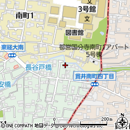 東京都国分寺市東元町1丁目12-13周辺の地図