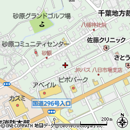 千葉県匝瑳市八日市場イ2689周辺の地図