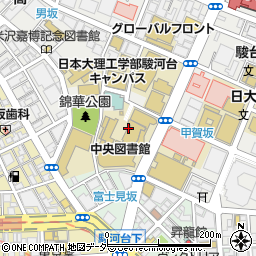 東京都千代田区神田駿河台1丁目周辺の地図