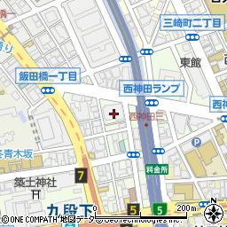 東京都千代田区九段北1丁目8周辺の地図