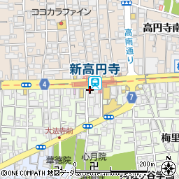 金沢サイクル周辺の地図