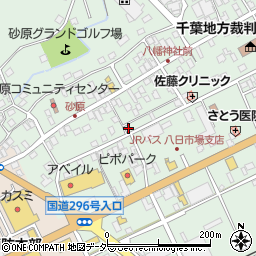 千葉県匝瑳市八日市場イ2697周辺の地図