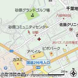 千葉県匝瑳市八日市場イ2679周辺の地図