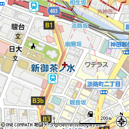 ＮＯＶＡ　東京・御茶ノ水校周辺の地図