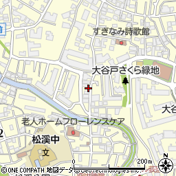 大倉周辺の地図