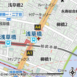 株式会社久月　・人形学院周辺の地図