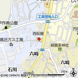 西松屋佐倉石川店周辺の地図