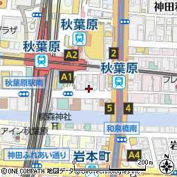 東京都千代田区神田佐久間町1丁目16-3周辺の地図