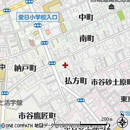 東京都新宿区納戸町6周辺の地図