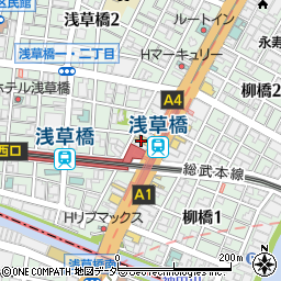 オンダ浅草橋ビル周辺の地図