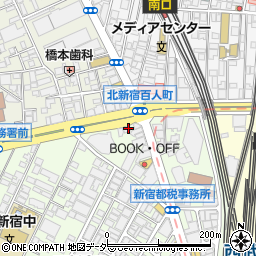 幸寿司　西新宿店周辺の地図