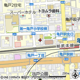 東京服装文化学院周辺の地図