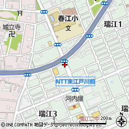 春江小周辺の地図