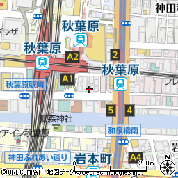 東京都千代田区神田佐久間町1丁目15周辺の地図