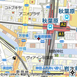 東京都千代田区外神田1丁目15-14周辺の地図