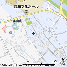 山梨県韮崎市龍岡町若尾新田周辺の地図