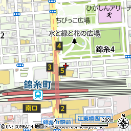 錦糸町ビストロ ジタン〜Jitan〜周辺の地図